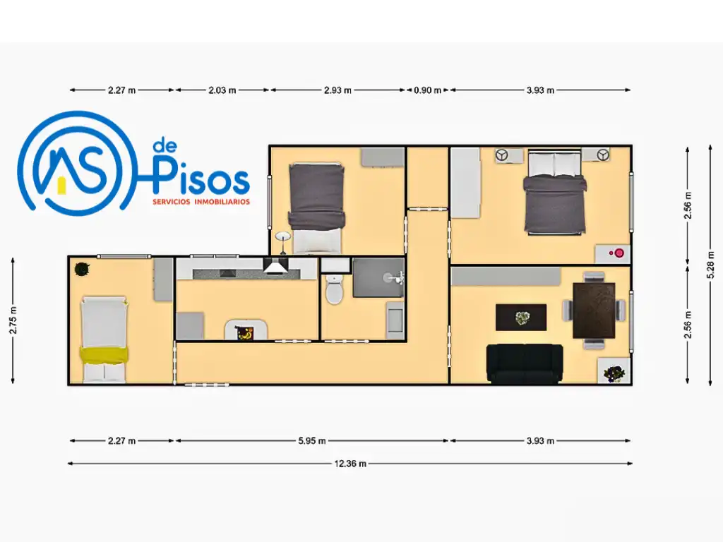 Flat for rent in Calle de Miraflores, 12, La Granja