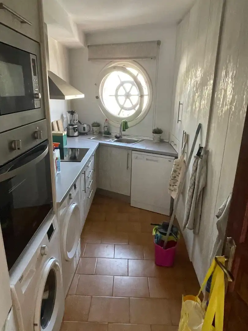 Cocina de Casa o chalet de alquiler en Cartagena con Aire acondicionado, Jardín privado y Amueblado