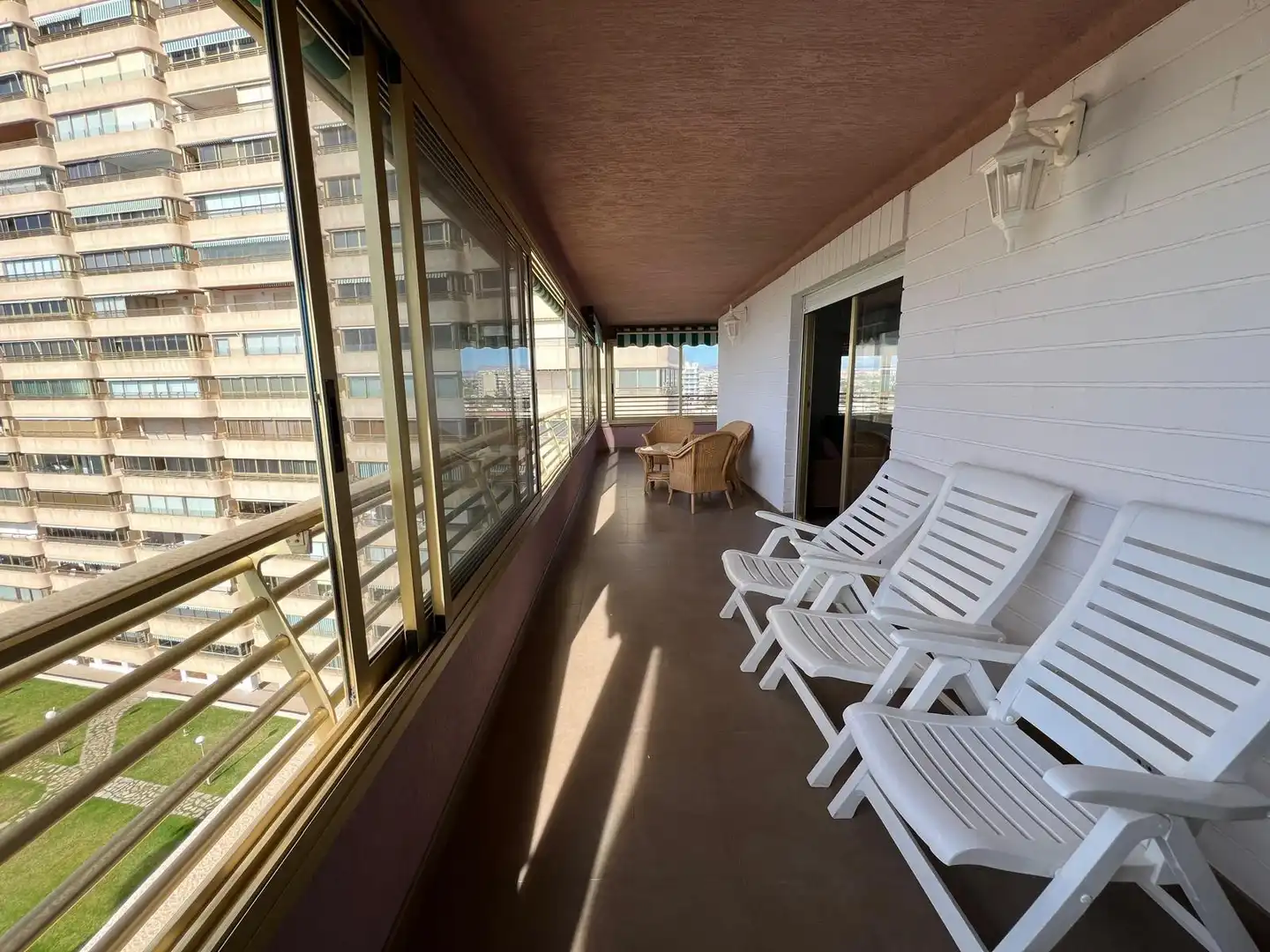 Terrace of Flat for sale in El Campello  with Air Conditioner, Heating and Terrace