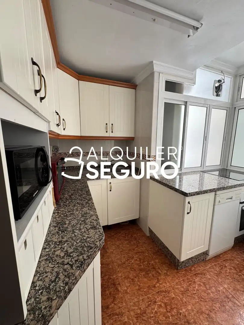 Kitchen of Flat for rent in Málaga  with Furnished