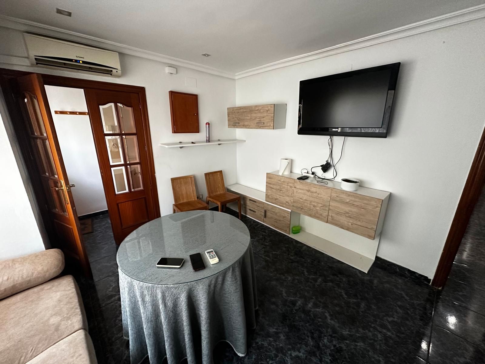Living room of Flat to rent in  Jaén Capital  with Air Conditioner and Furnished