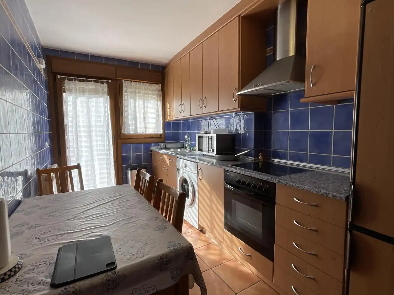 Cuina de Dúplex en venda en Santo Domingo de la Calzada amb Calefacció, Parquet i Terrassa
