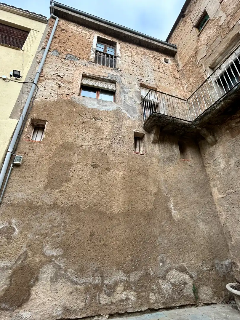 Vista exterior de Casa adosada en venda en Biosca amb Moblat, Forn i Balcó