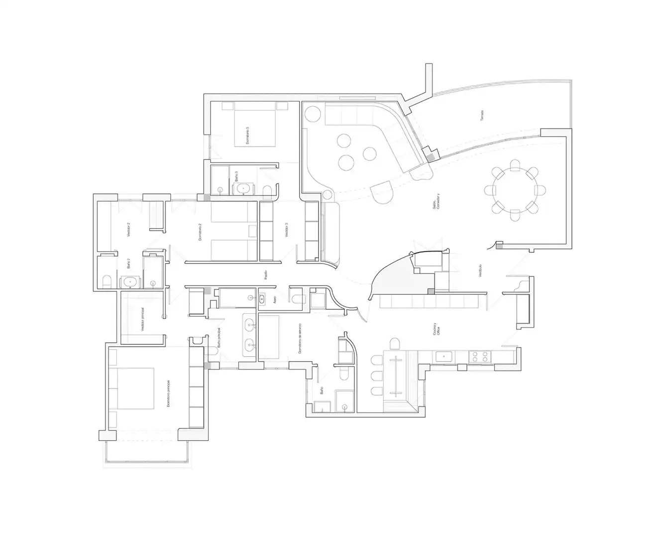 Appartement compact avec ascenseur à vendre à Barrio de Salamanca, imagen 4