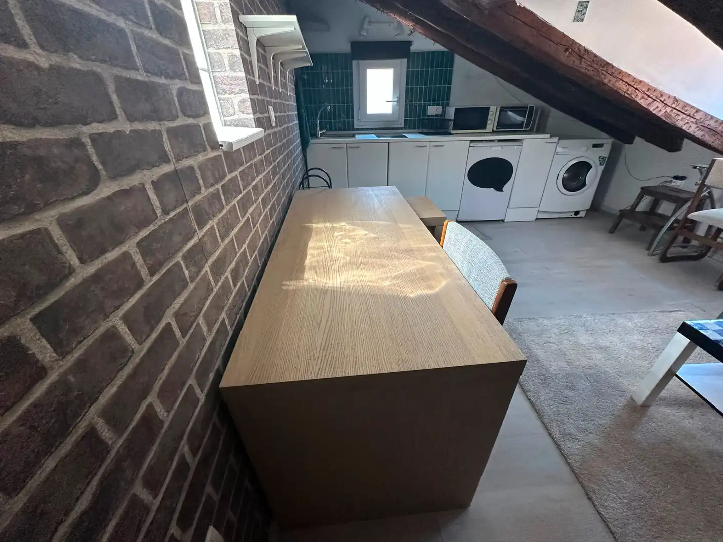 Küche von Wohnung zum Verkauf in Madrid mit Klimaanlage, Möbliert und Ofen