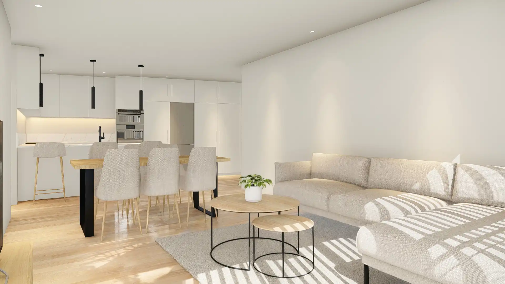 Living room of Flat for sale in Sueca  with Air Conditioner and Heating