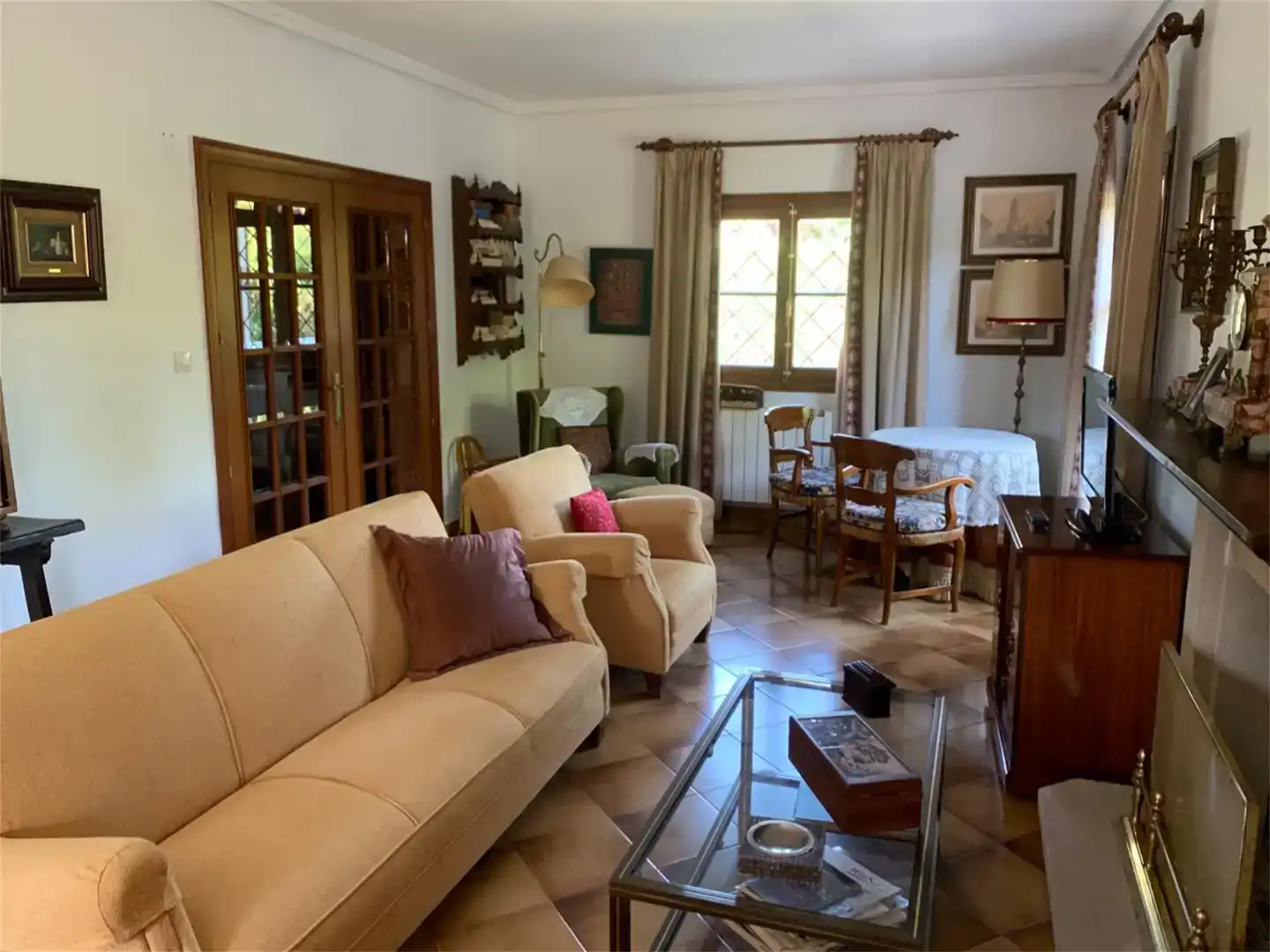 Sala d'estar de Casa o xalet en venda en Viana de Cega