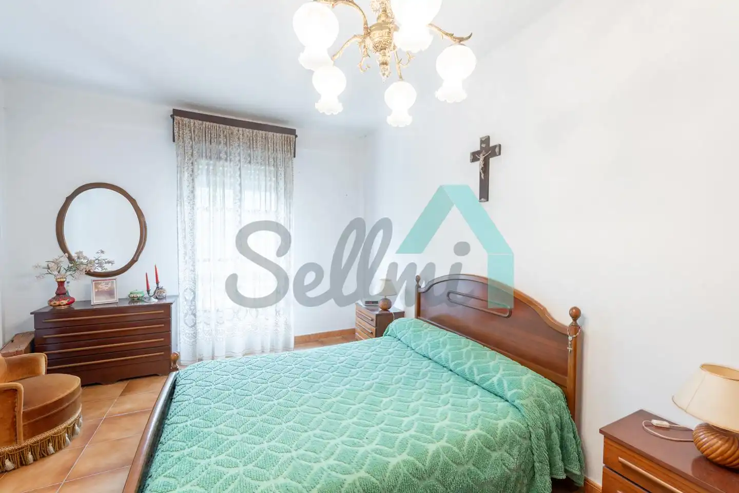 Bedroom of Flat for sale in Belmonte de Miranda  with Heating and Terrace