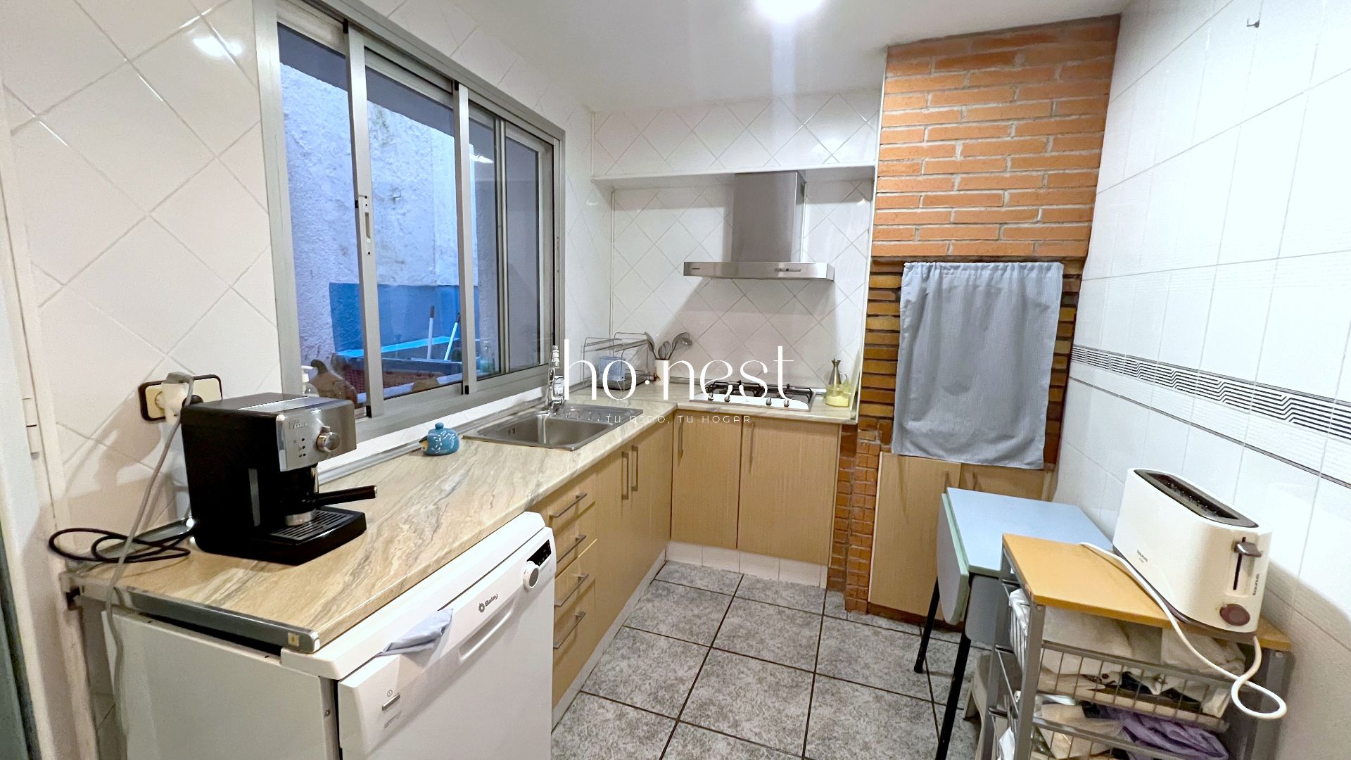 Kitchen of Single-family semi-detached for sale in Capçanes  with Heating, Terrace and Balcony