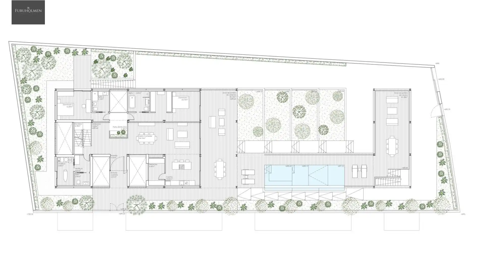 Terreno residencial en venta en Puntal siete Lagunas