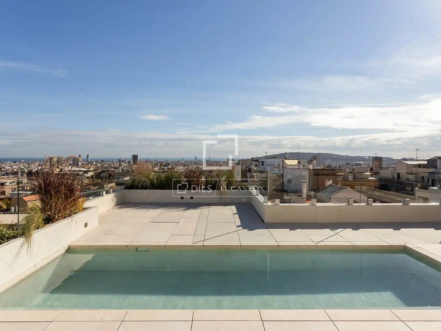 Exterior view of Attic for sale in Barcelona  with Air Conditioner, Heating and Parquet flooring