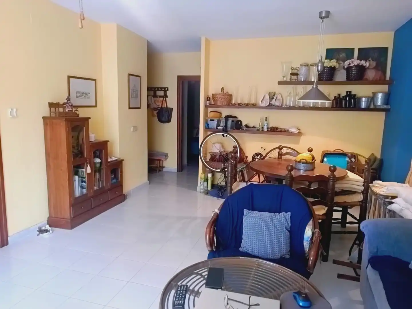 Wohnzimmer von Wohnungen zum Verkauf in La Manga del Mar Menor mit Terrasse, Möbliert und Ofen