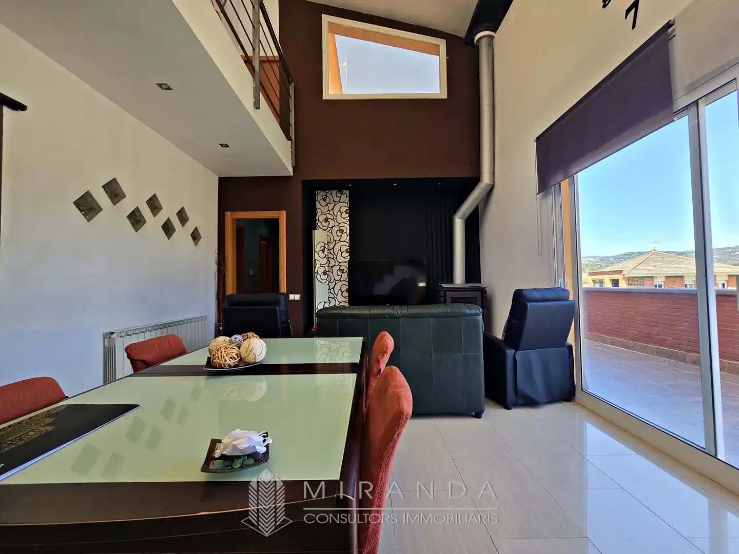 Sala de estar de Casa o chalet en venta en Bigues i Riells del Fai con Aire acondicionado, Calefacción y Jardín privado