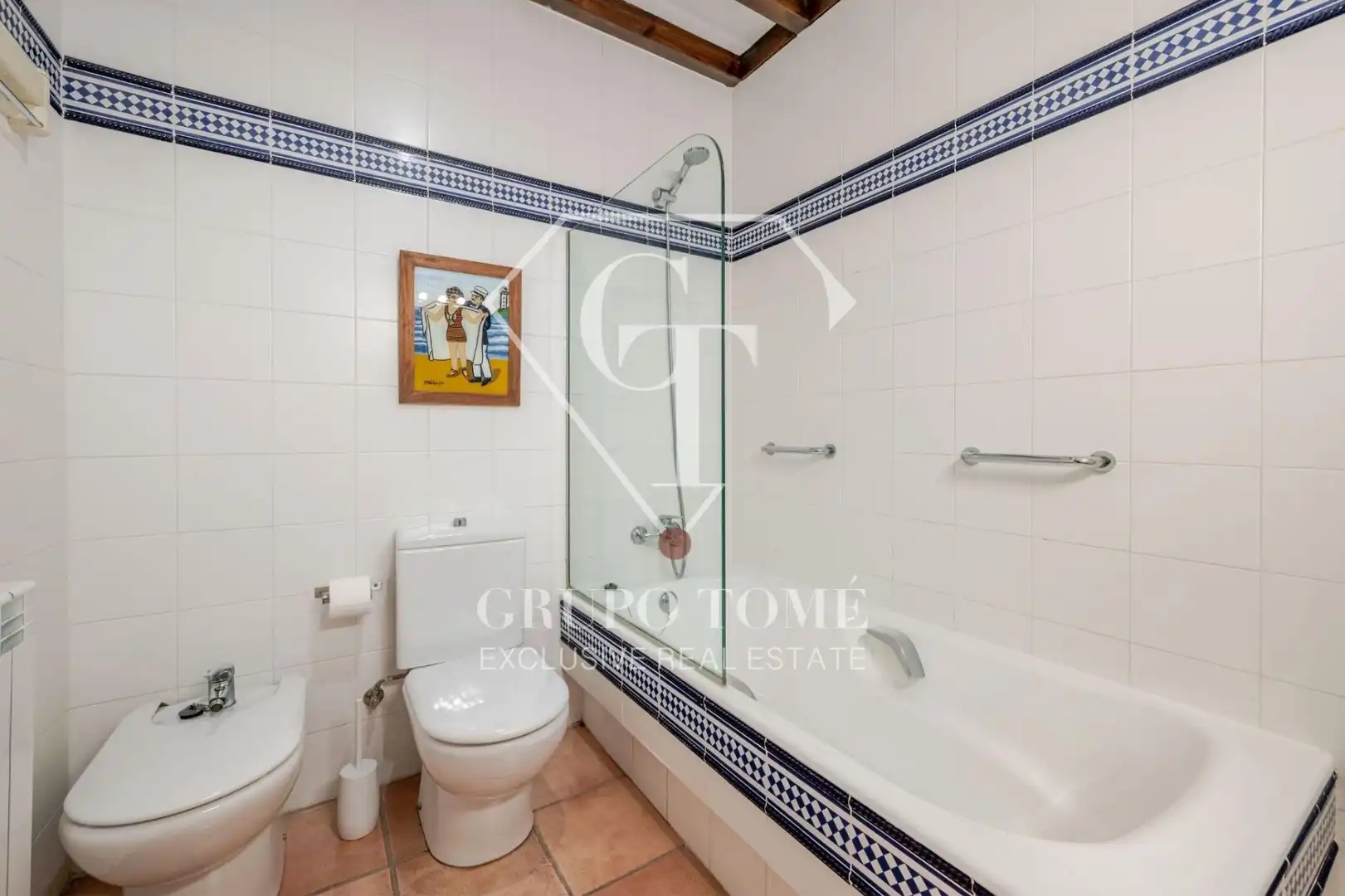 Bany de Dúplex en venda en Donostia - San Sebastián  amb Calefacció, Jardí privat i Moblat