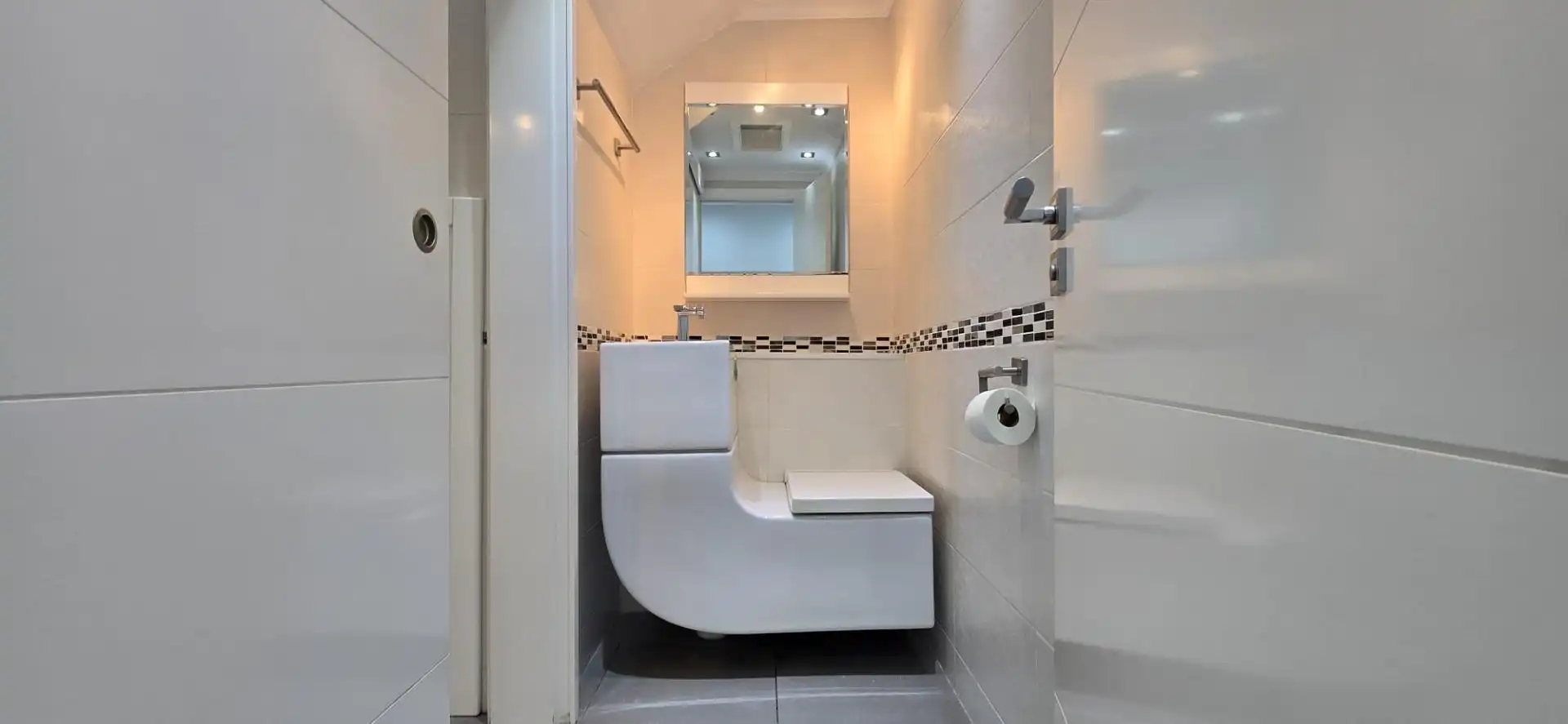 Badezimmer von Haus oder Chalet zur Miete in San Bartolomé de Tirajana mit Klimaanlage, Privatgarten und Terrasse