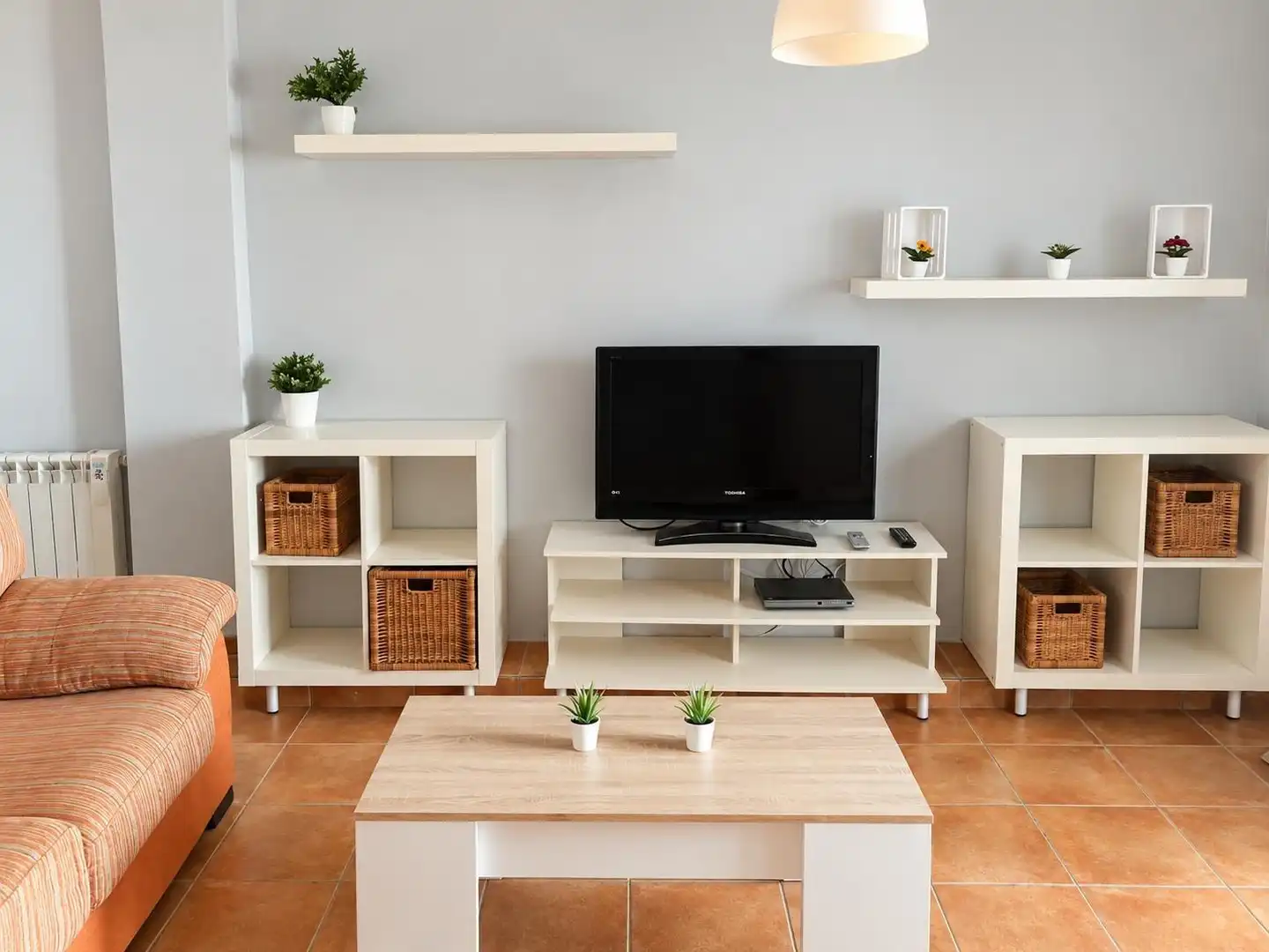 Sala de estar de Apartamento en venta en Centro