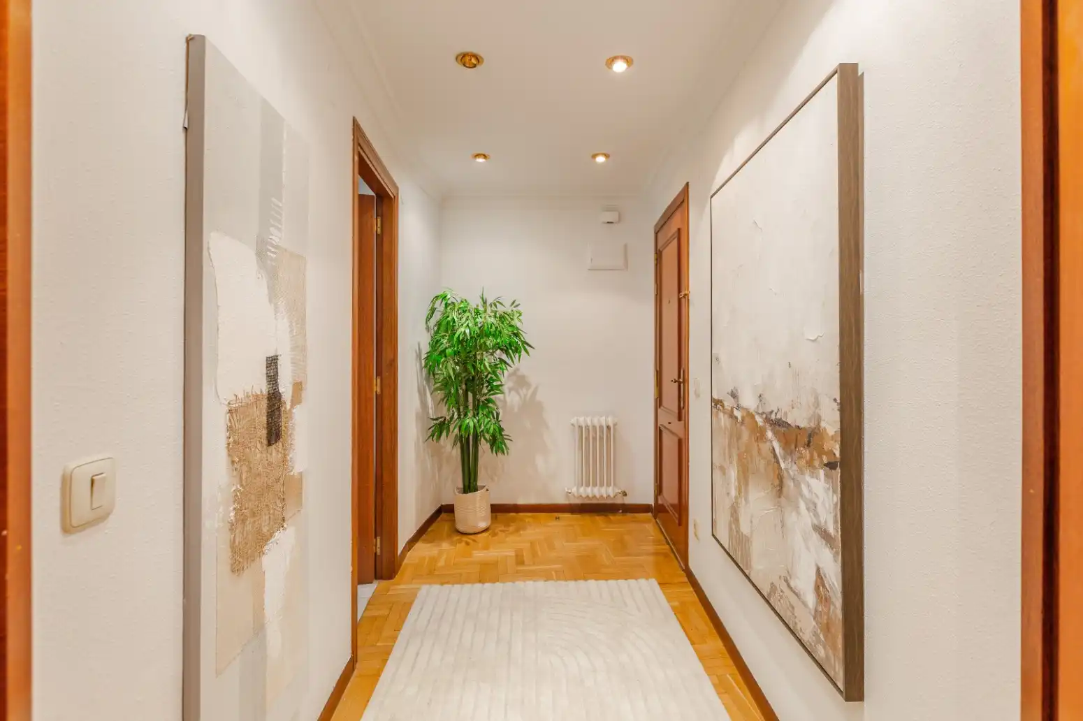 Pis en venda en Barañáin / Barañain amb Calefacció, Jardí privat i Parquet