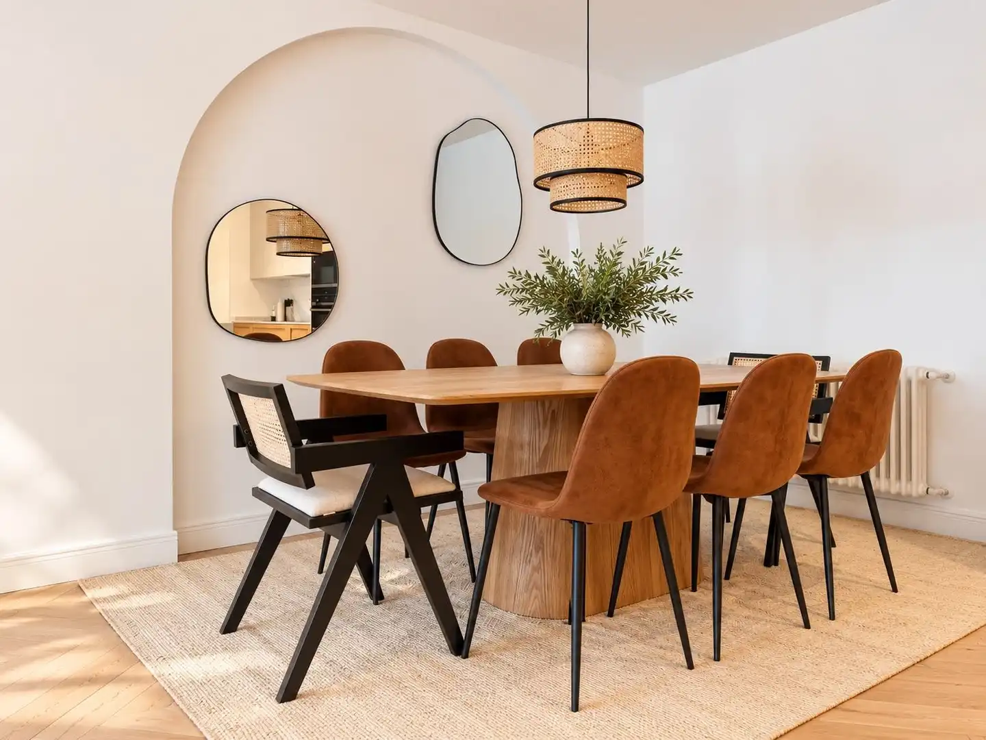 Dining room of Flat for sale in Barrio de Salamanca