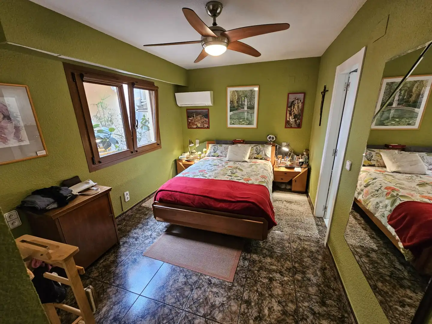 Schlafzimmer von Wohnung zum Verkauf in Valencia mit Balkon