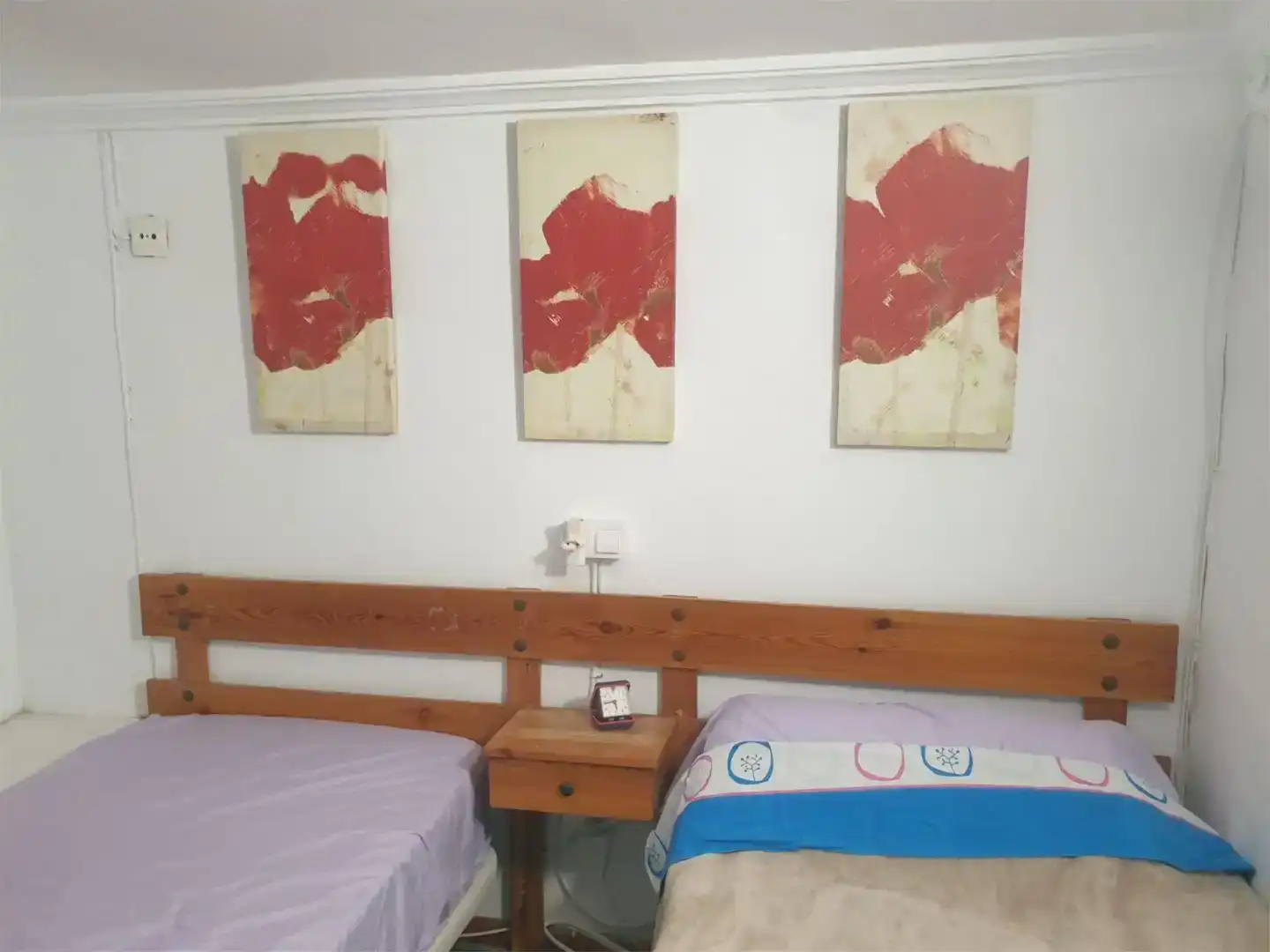 Schlafzimmer von Erdgeschoss zur Miete in San Pedro del Pinatar mit Möbliert, Waschmaschine und Mikrowelle