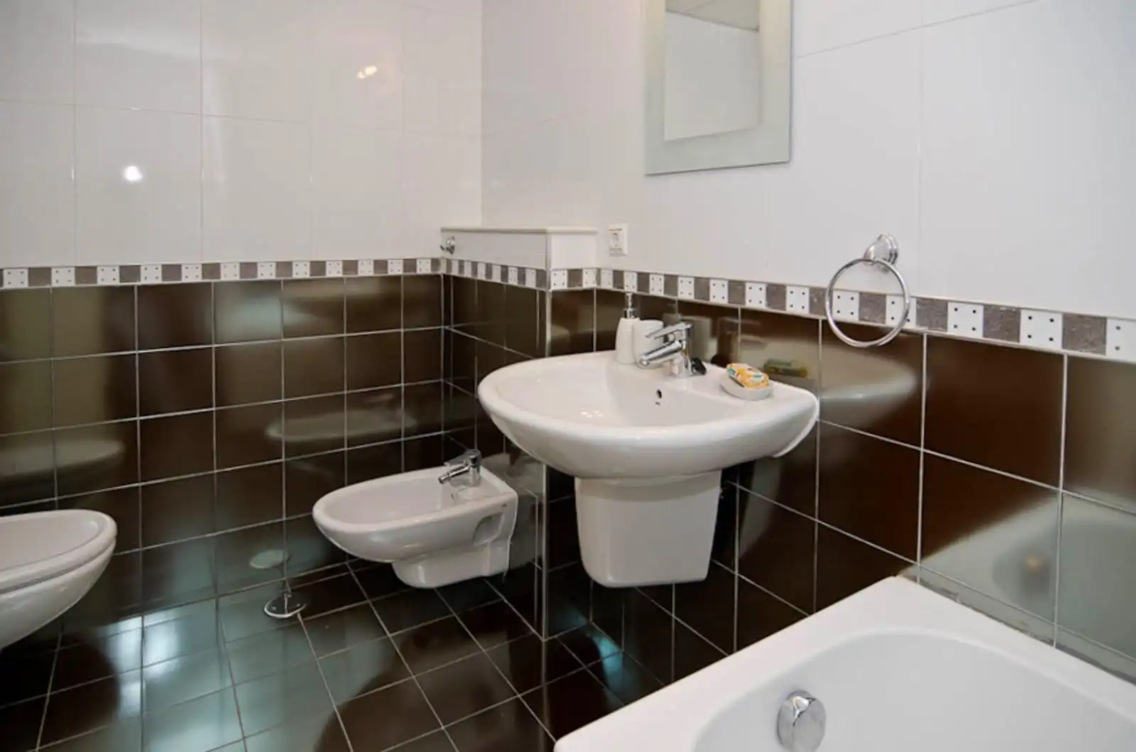 Bathroom of Attic for sale in Calpe / Calp  with Air Conditioner, Terrace and Furnished