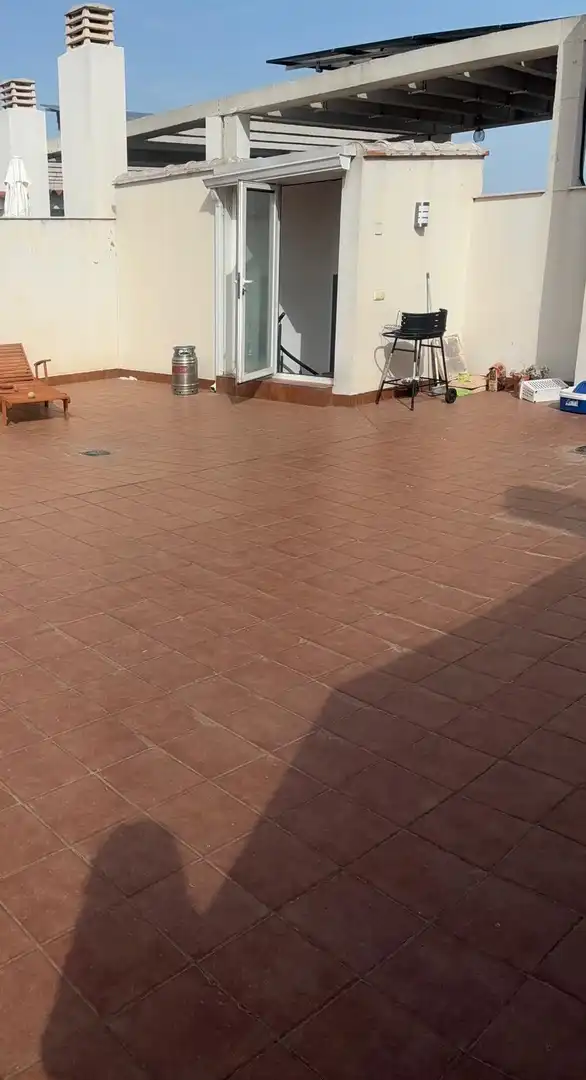 Terraza de Ático en venta en Torrent con Aire acondicionado, Calefacción y Jardín privado