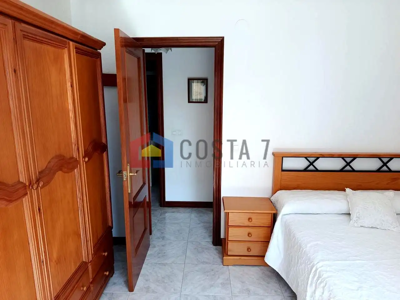 Bedroom of Flat for sale in Noja  with Heating, Terrace and Furnished