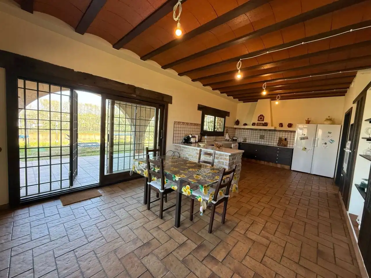 Cuina de Casa o xalet en venda en Montornès del Vallès amb Calefacció, Jardí privat i Terrassa