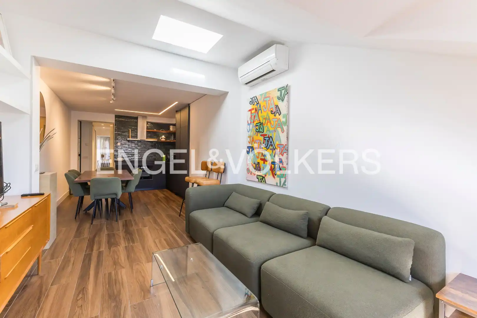 Living room of Flat for rent in Centro