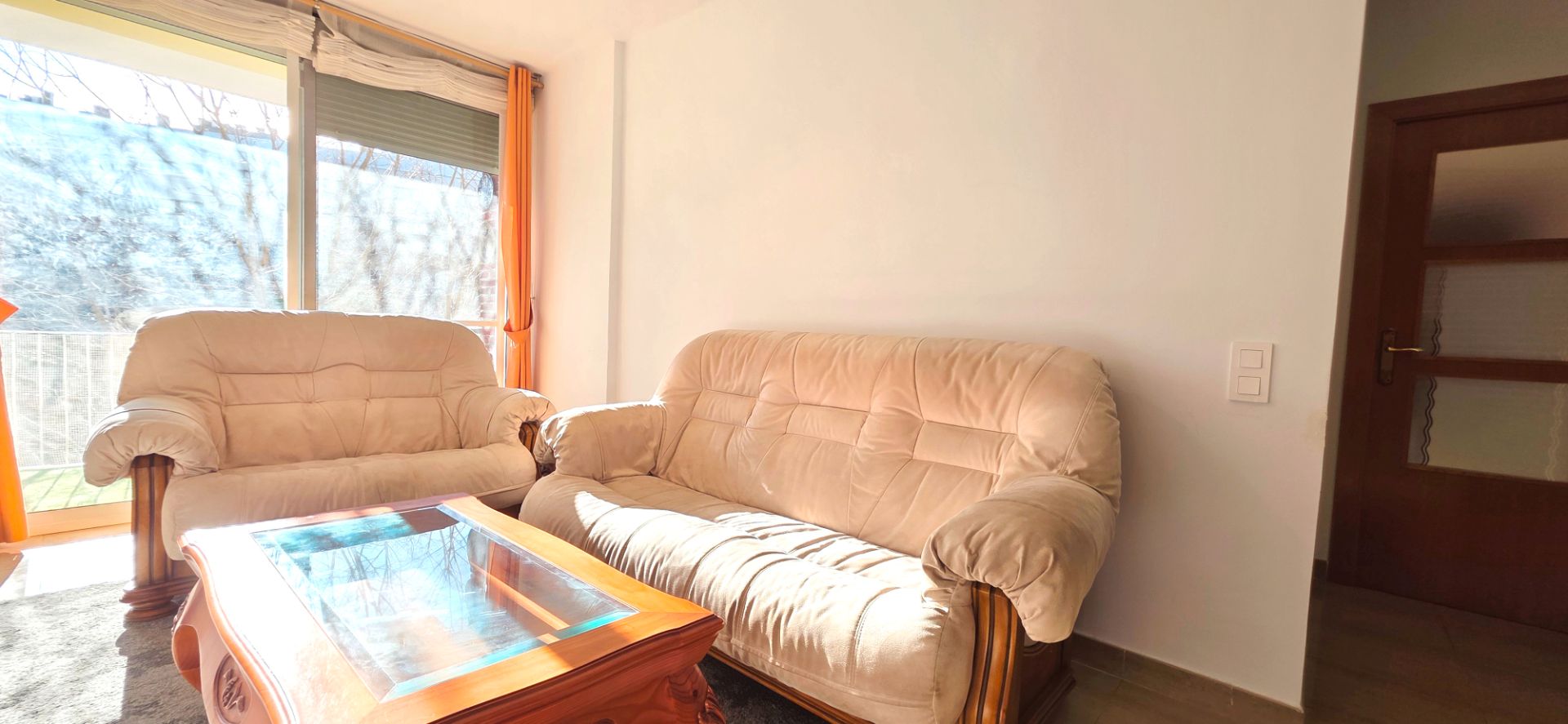 Living room of Flat for sale in  Barcelona Capital  with Air Conditioner, Heating and Terrace