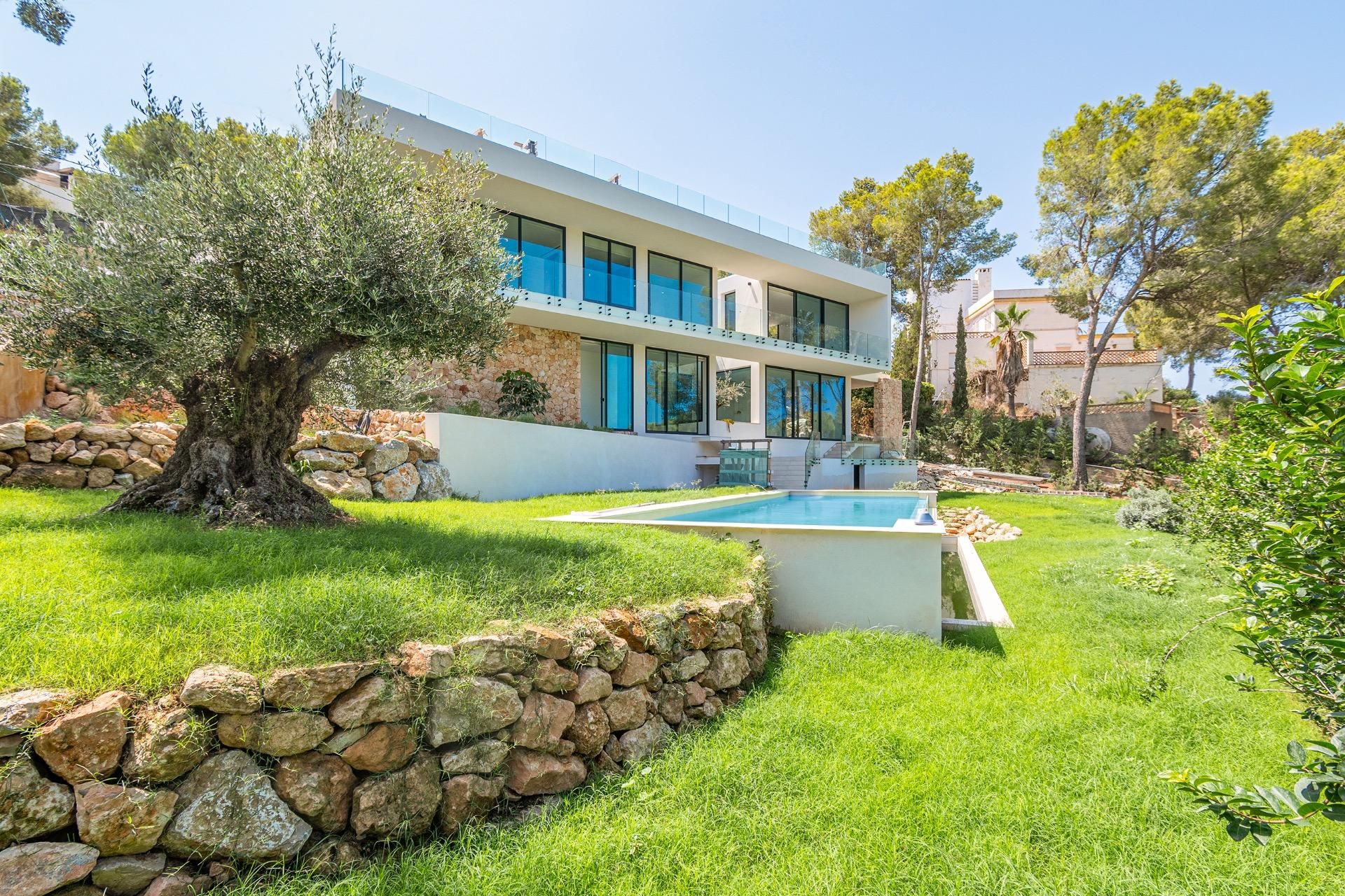 Exterior view of House or chalet for sale in Calvià  with Air Conditioner, Heating and Private garden