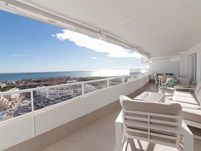 Terrace of Flat for sale in Canet d'En Berenguer  with Air Conditioner and Terrace