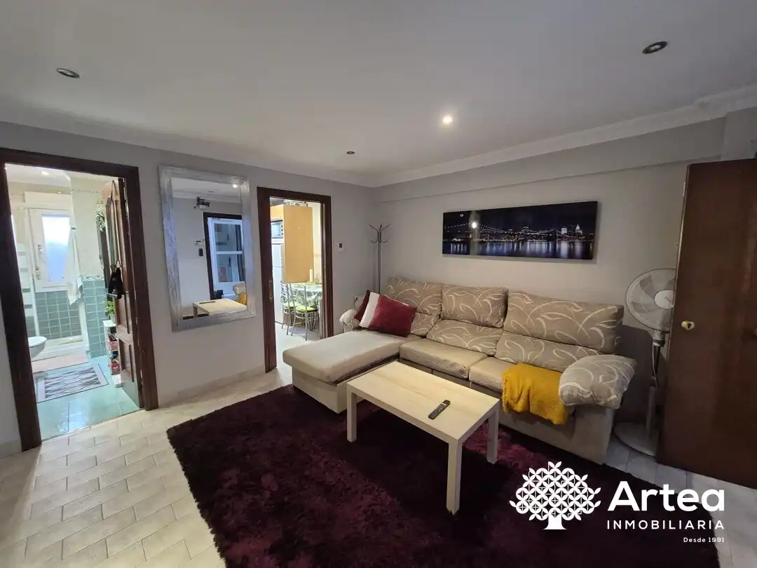 Sala de estar de Piso en venta en Bilbao  con Calefacción