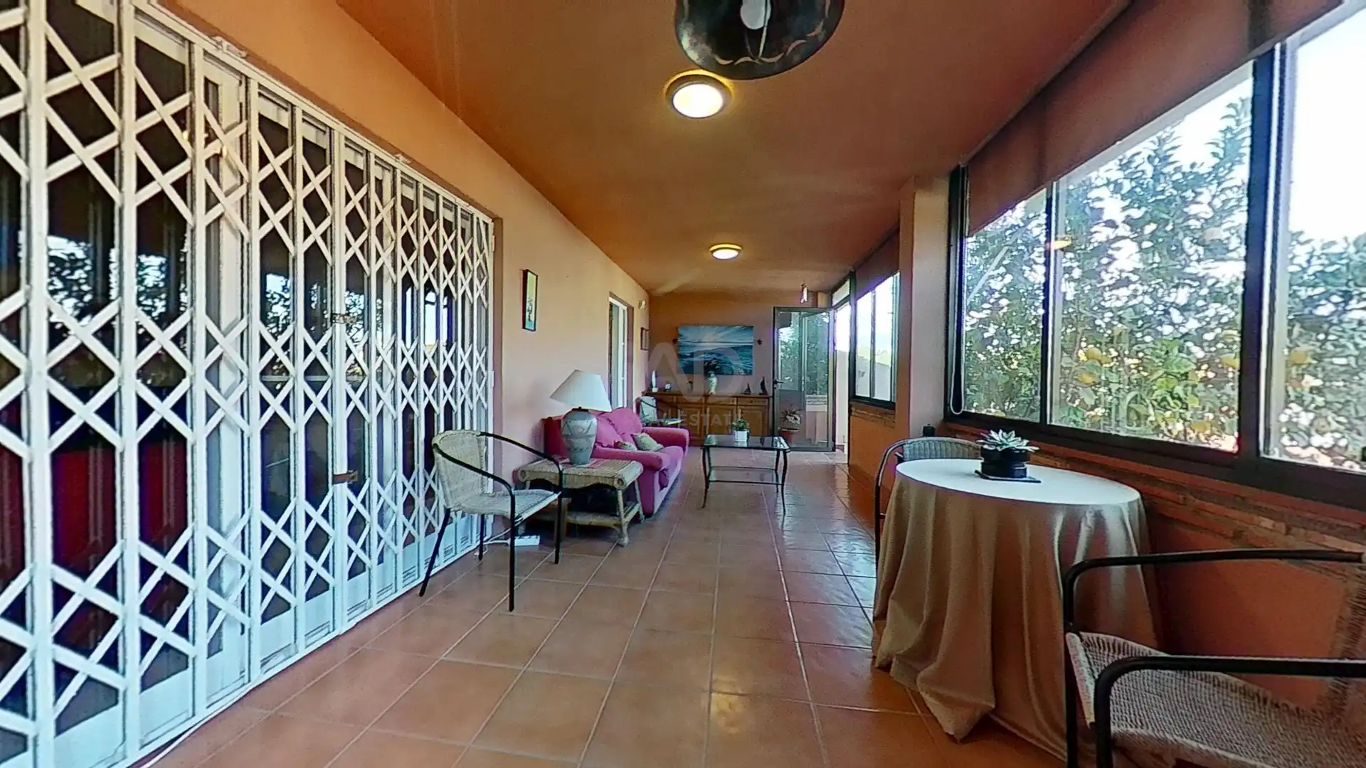 Terraza de Casa adosada en venta en Castellón de la Plana / Castelló de la Plana con Aire acondicionado, Calefacción y Terraza
