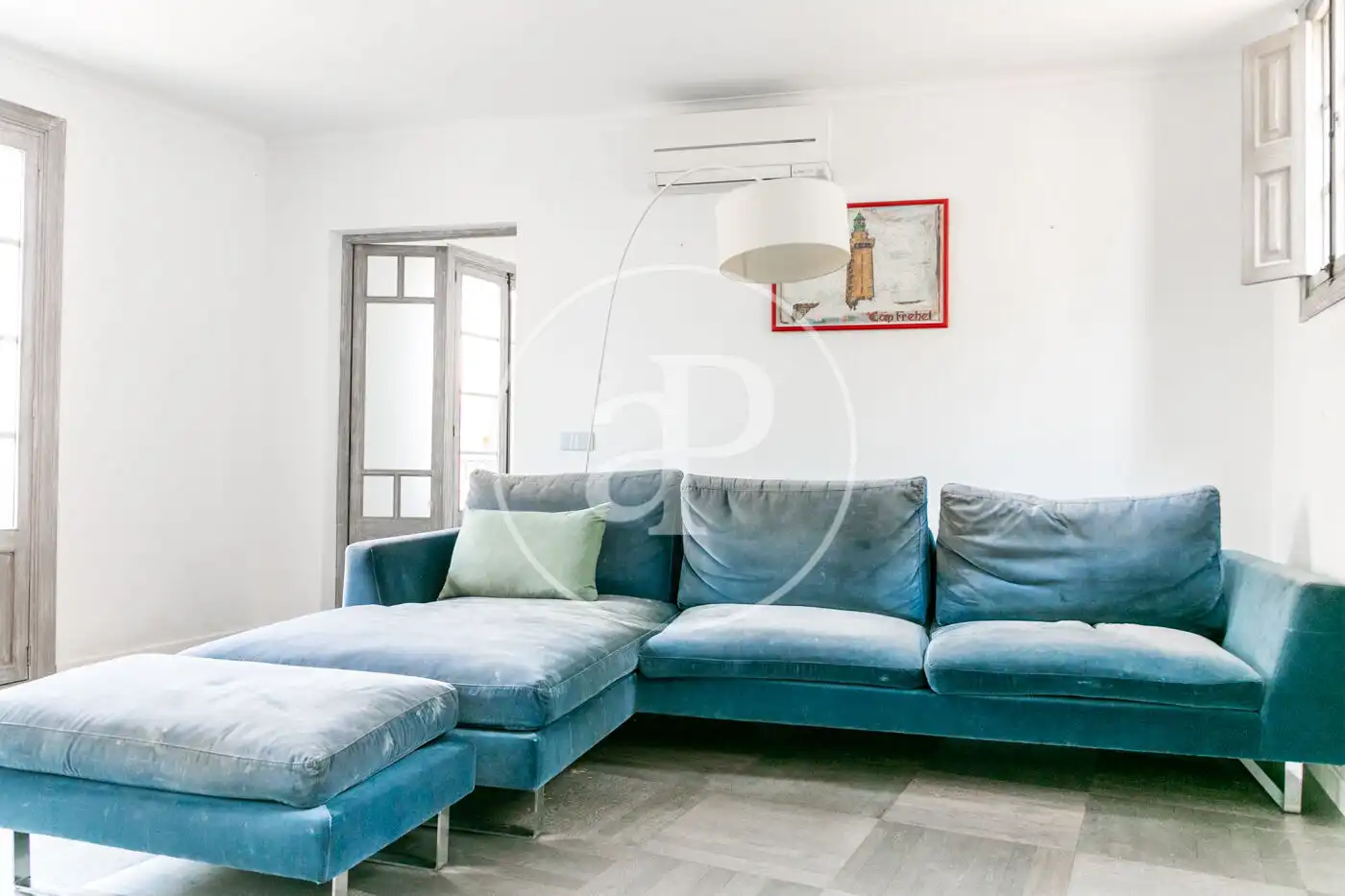 Sala de estar de Piso de alquiler en  Palma de Mallorca con Aire acondicionado, Calefacción y Terraza