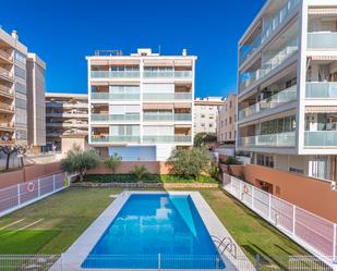 Swimming pool of Flat for sale in Torredembarra  with Heating, Private garden and Terrace