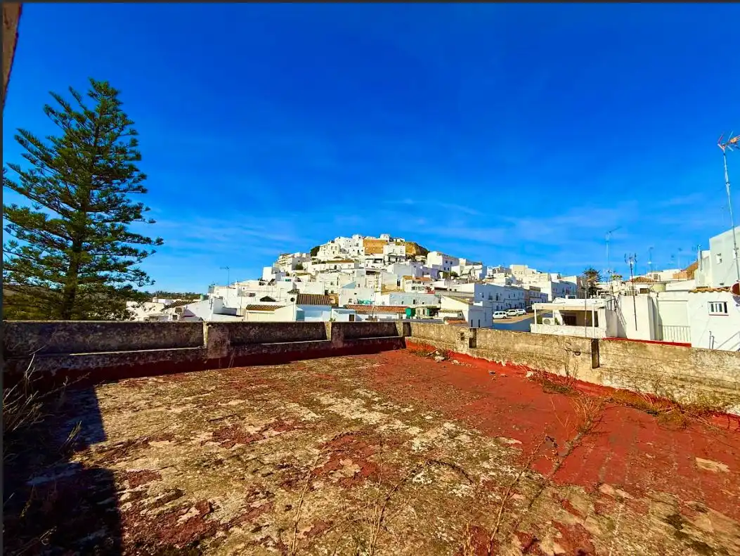 Vista exterior de Casa o xalet en venda en Arcos de la Frontera