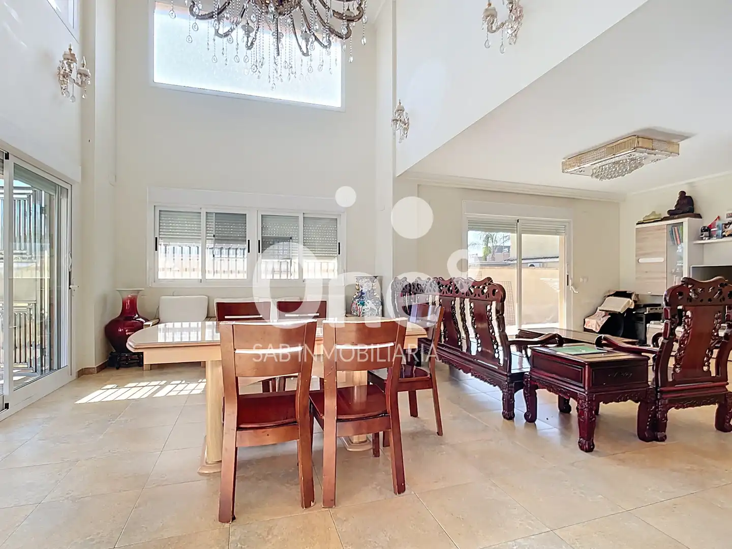 Comedor de Casa o chalet en venta en L'Eliana con Aire acondicionado, Jardín privado y Terraza