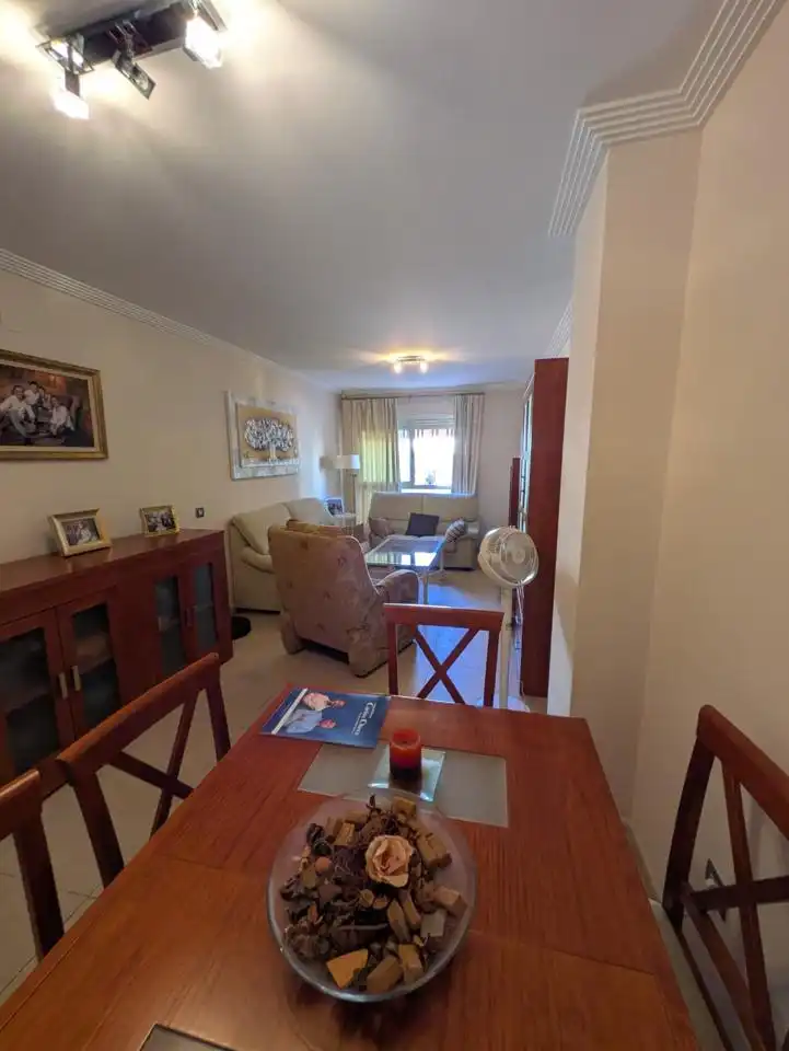 Sala de estar de Piso de alquiler en Vélez-Málaga con Terraza y Amueblado