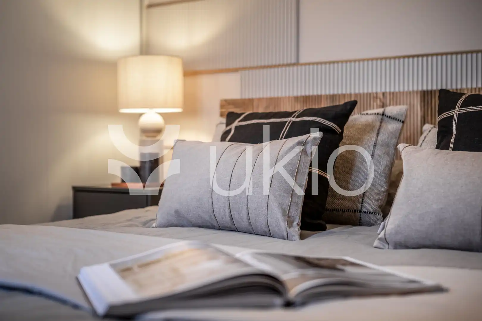 Schlafzimmer von Wohnungen zur Miete in Madrid mit Klimaanlage, Heizung und Terrasse