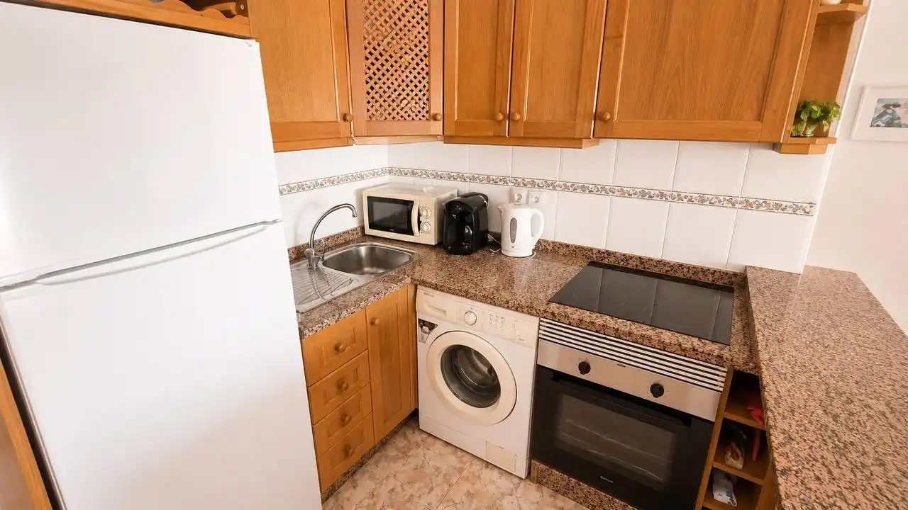 Cocina de Apartamento en venta en Orihuela con Jardín privado, Amueblado y Balcón