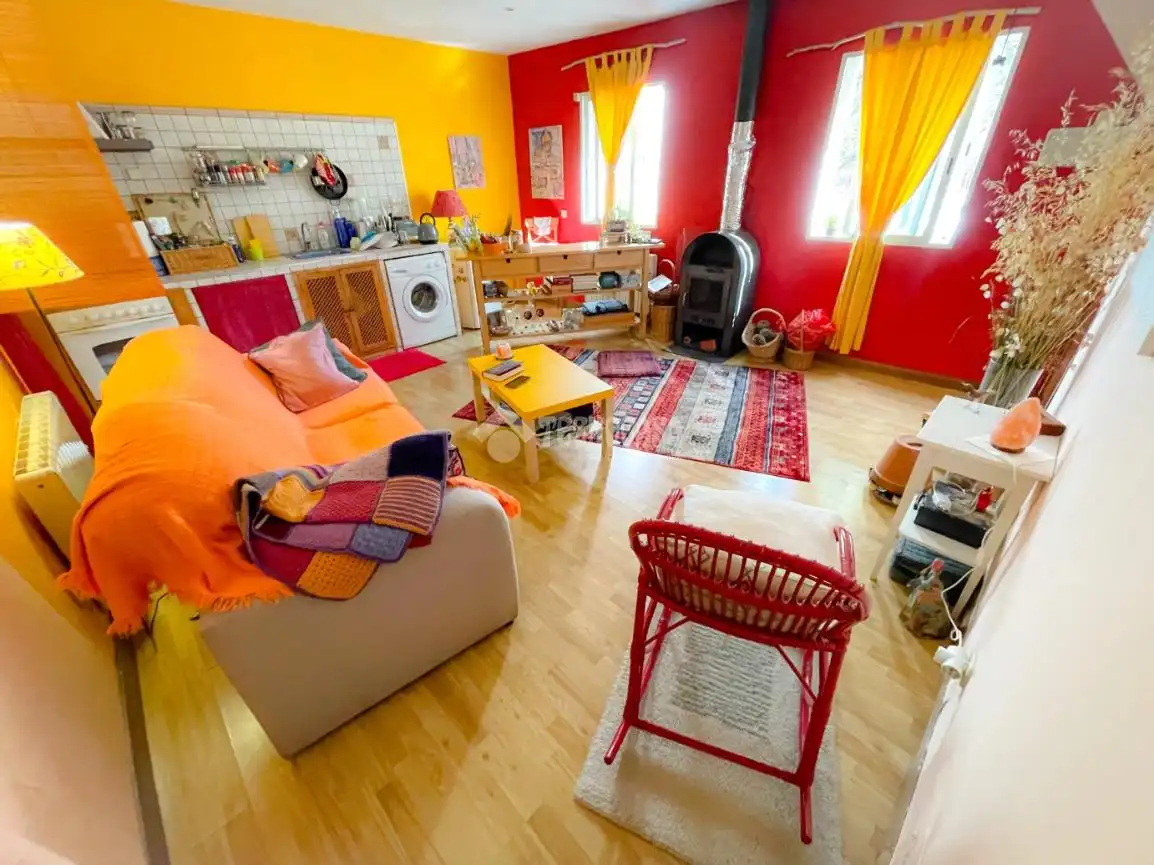Sala de estar de Piso en venta en Navacerrada