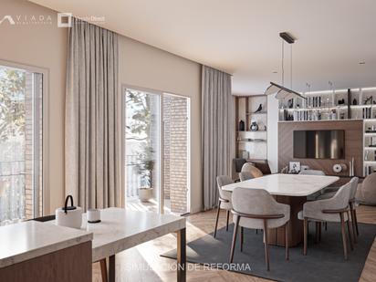 Living room of Flat for sale in  Madrid Capital  with Heating and Terrace