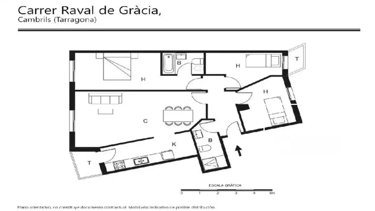 Flat for sale in Cambrils