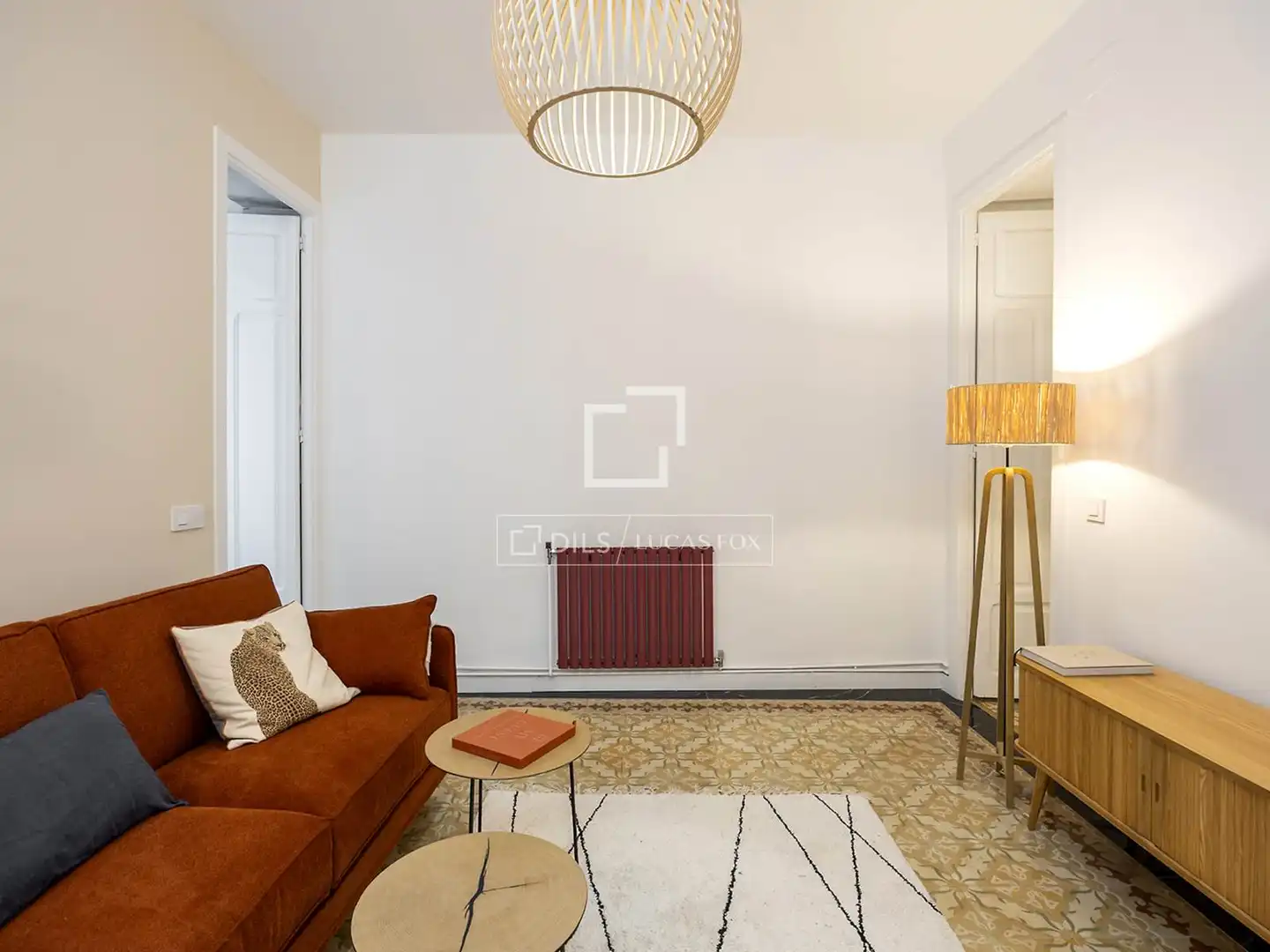 Sala de estar de Piso en venta en Barcelona con Aire acondicionado, Calefacción y Amueblado