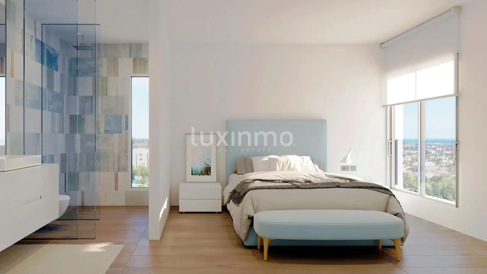 Bedroom of Flat for sale in Orihuela  with Air Conditioner, Heating and Private garden