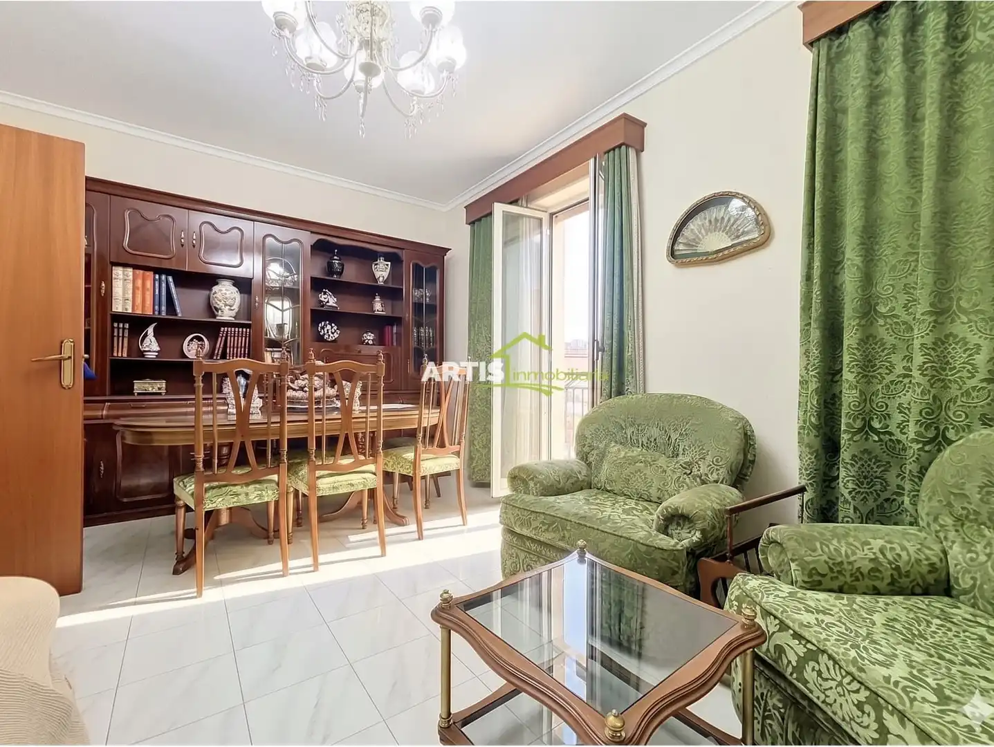 Sala de estar de Casa o chalet en venta en Puente Genil con Aire acondicionado, Terraza y Trastero
