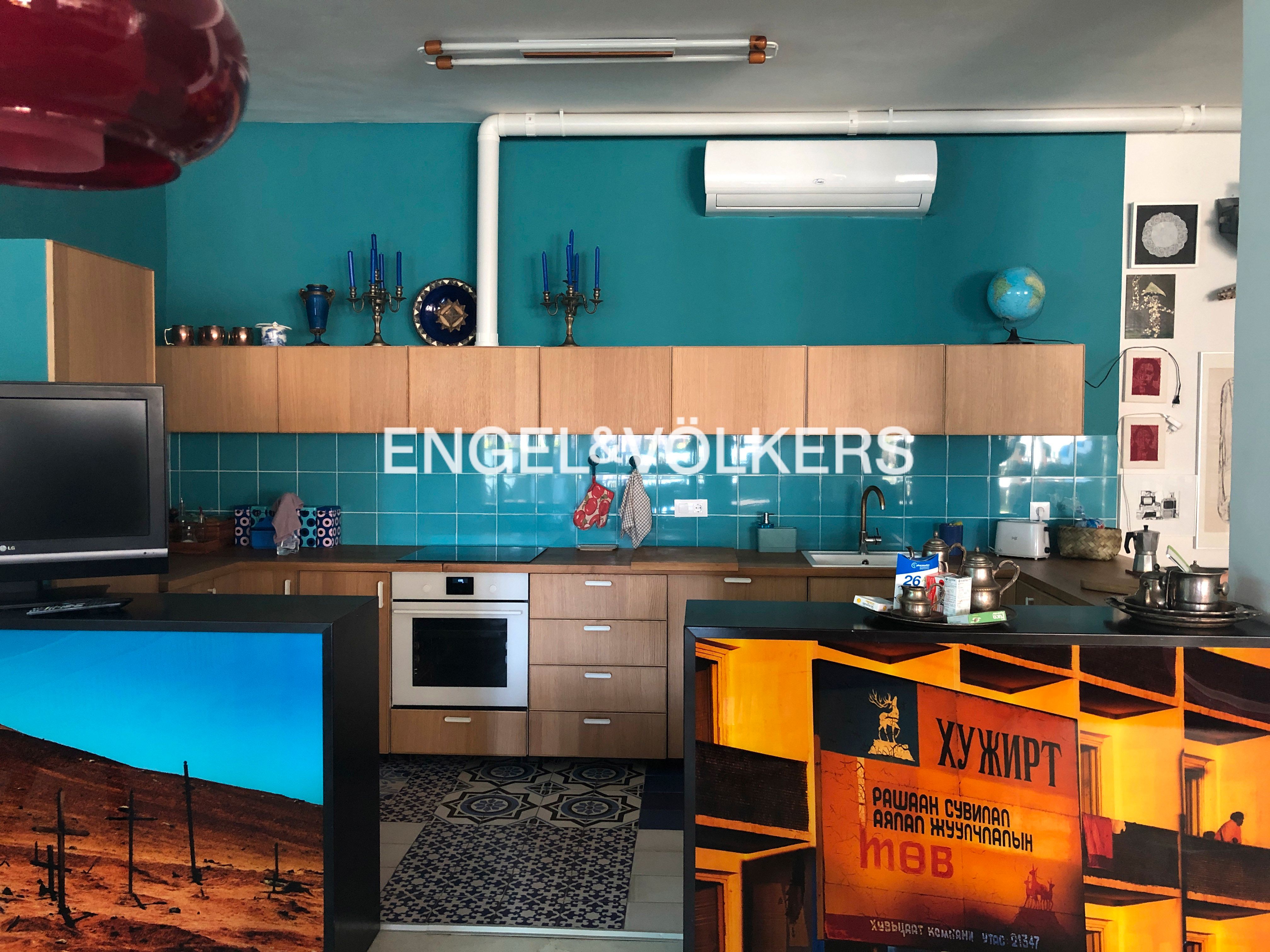Kitchen of Apartment for sale in  Madrid Capital  with Heating