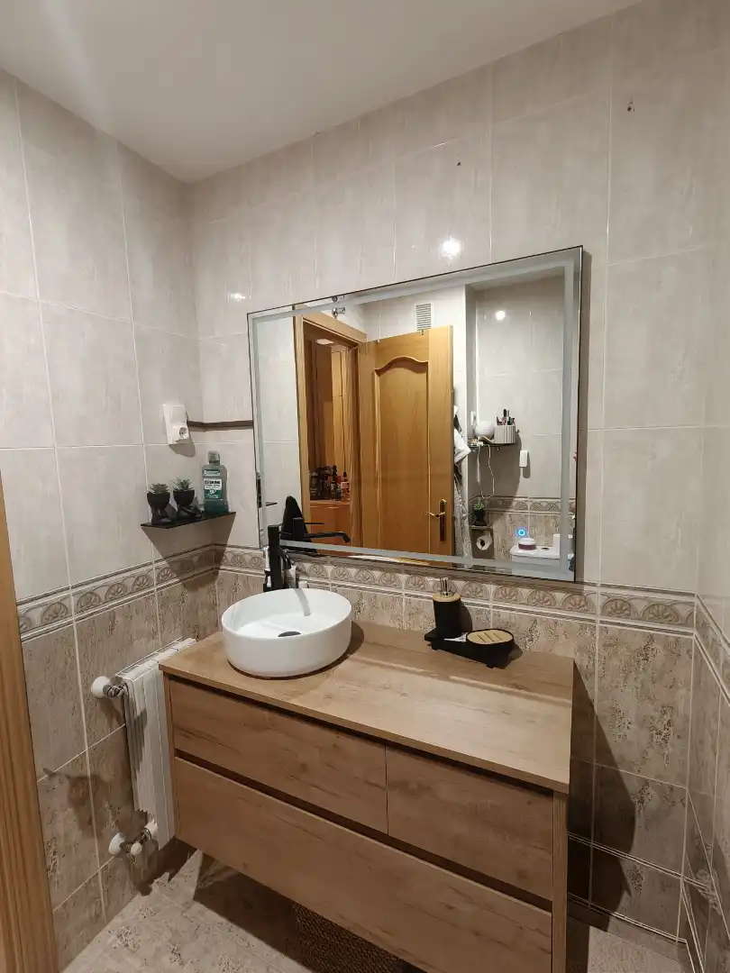 Bathroom of Flat for sale in Humanes de Madrid  with Air Conditioner and Heating