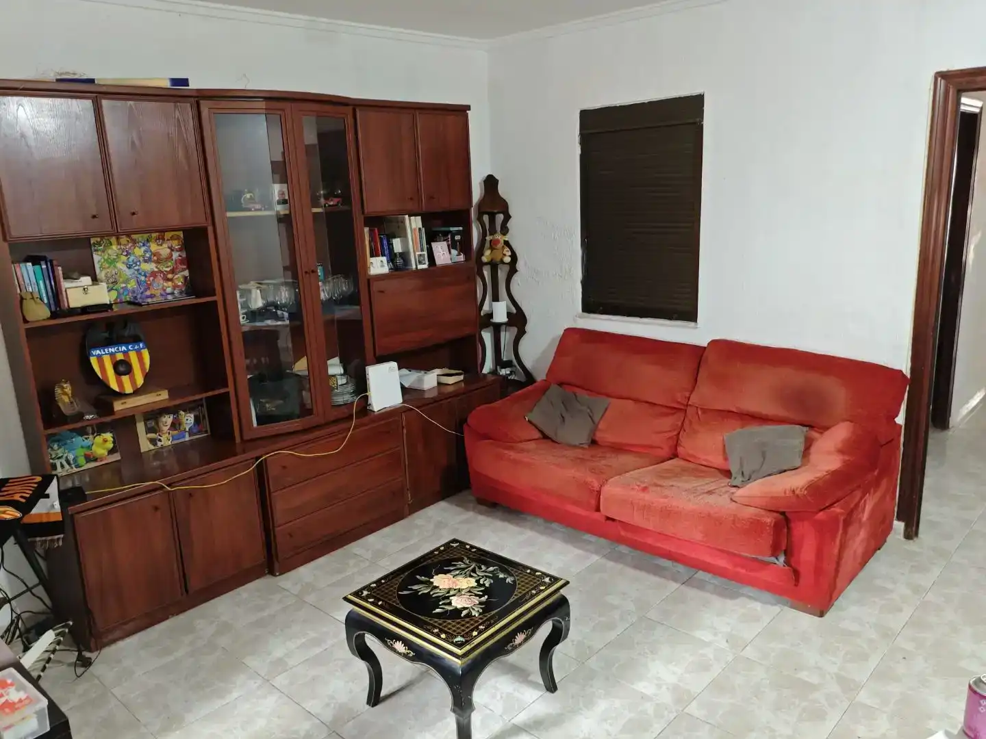 Sala de estar de Casa adosada en venta en Valencia con Aire acondicionado, Trastero y Amueblado